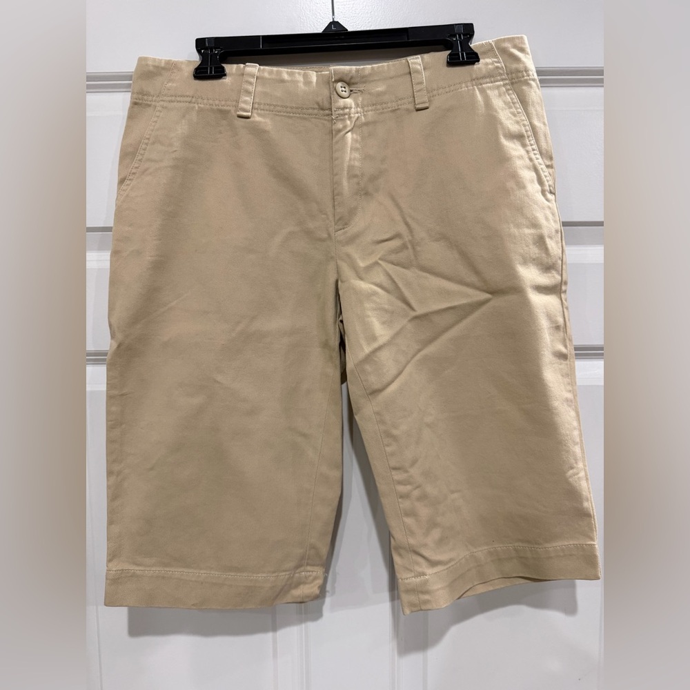 Ralph Lauren Sport Khaki Bermuda Shorts, new with tags, size 10